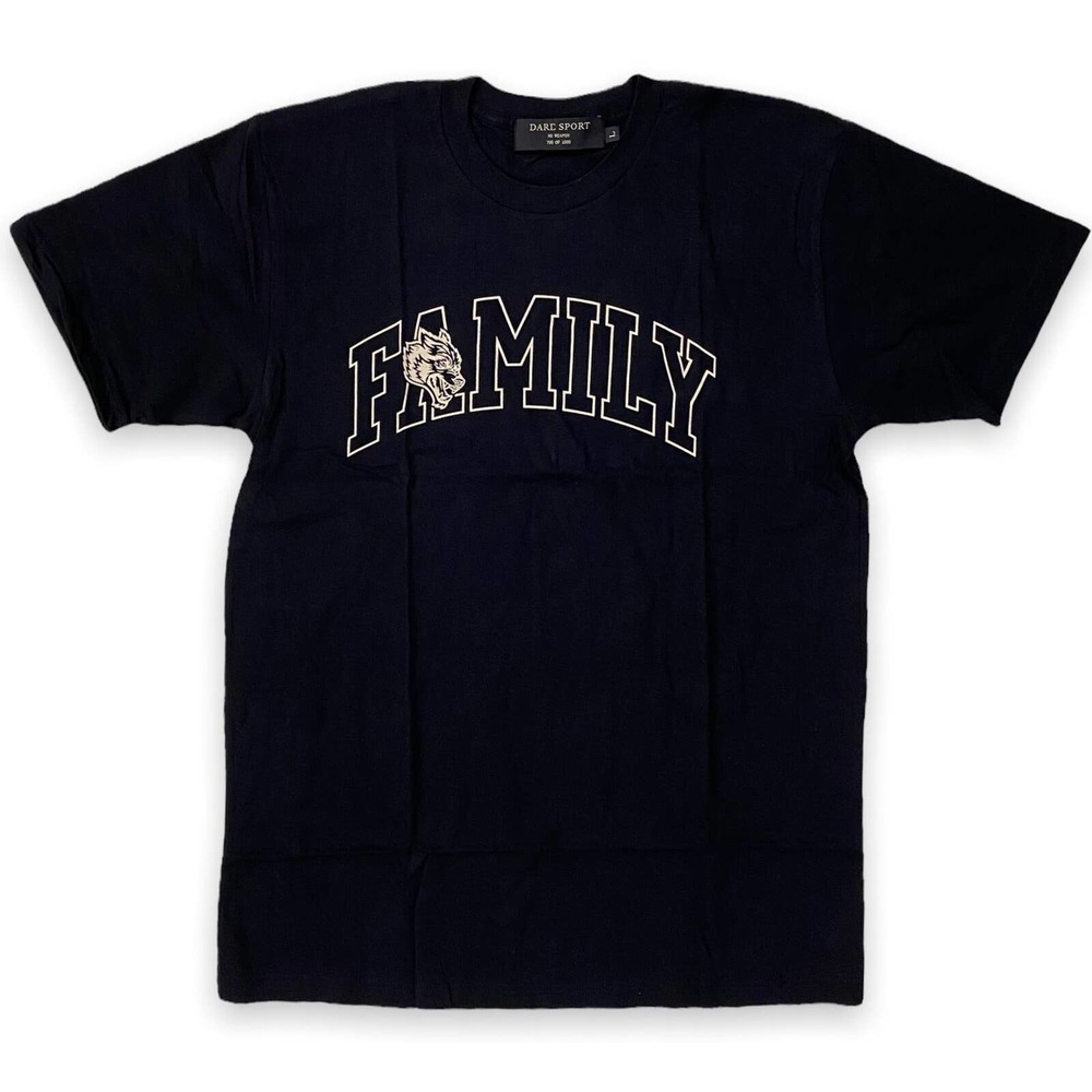 Darc Sport Men's Wolves Club Family Forever Premium Tee T-Shirt